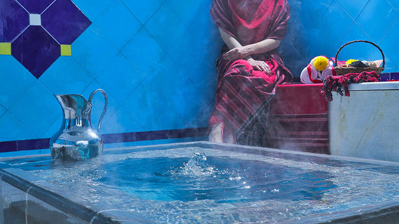 Experience persian bath